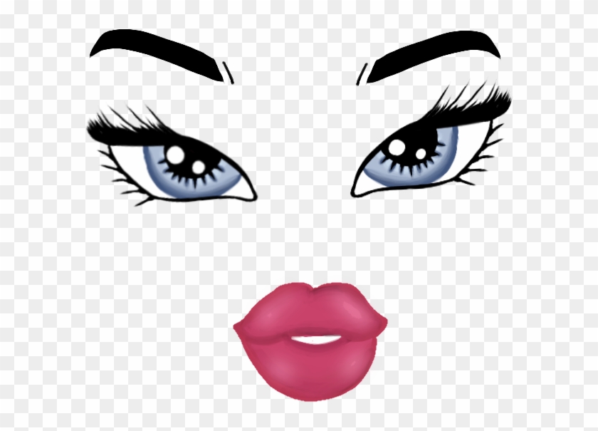 Brats Mask I Made Hope You Enjoy Bratz Face - Bratz Lips Drawing Clipart