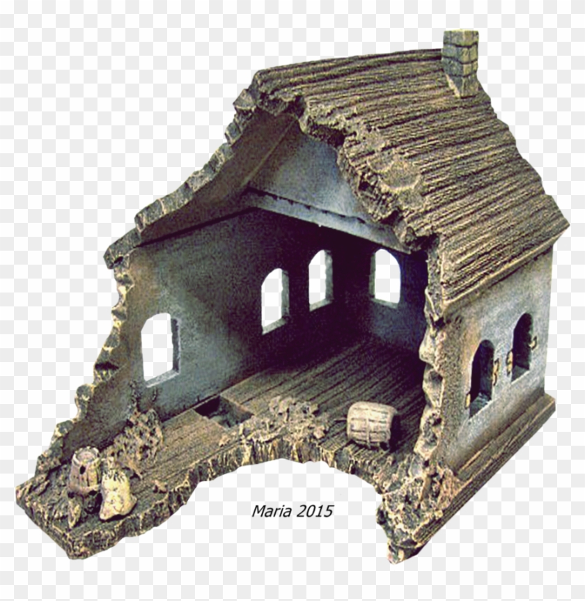 Broken Building Png , Png Download - Broken House Png Clipart #3667824