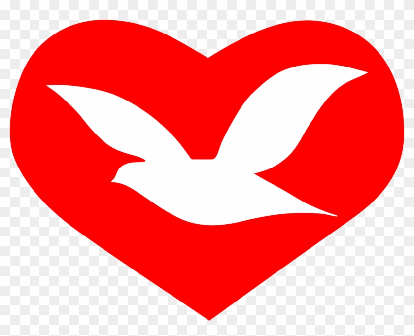 Religião, Pombo, Coração, Paz, Pomba, Animal, Religiosa - Igreja Universal Logo Clipart