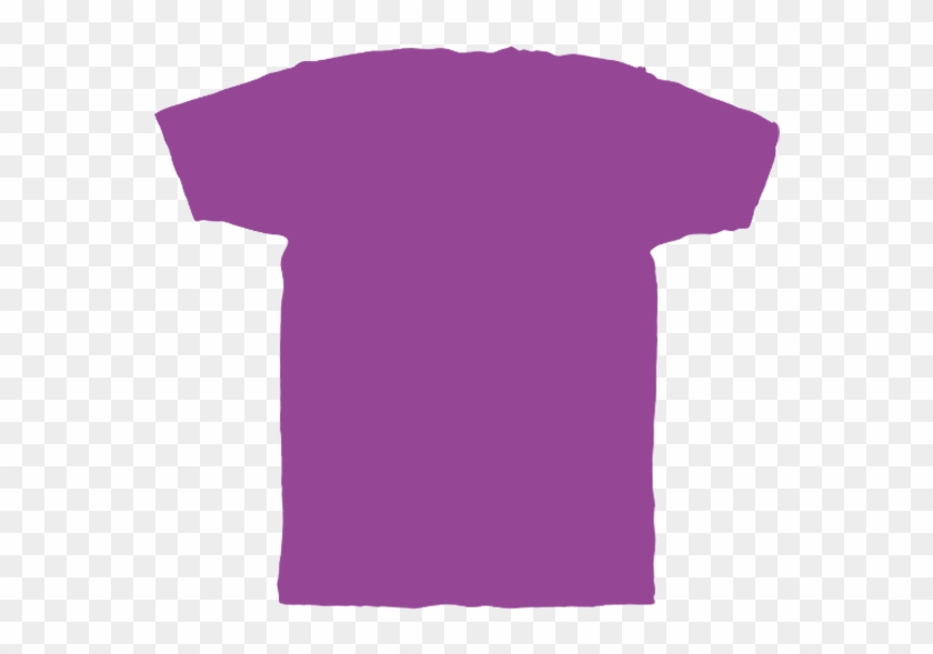 T Shirt Back Color - Active Shirt Clipart #3668549