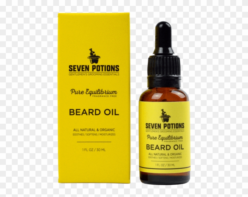 Seven Potions Beard Oil Pure Equilibrium For Softening - Seven Potions Beard Oil Clipart #3668736