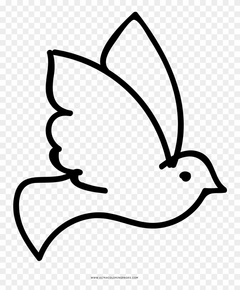 Pombo Desenho Png - Clip Art Holy Spirit Dove Transparent Png #3668788