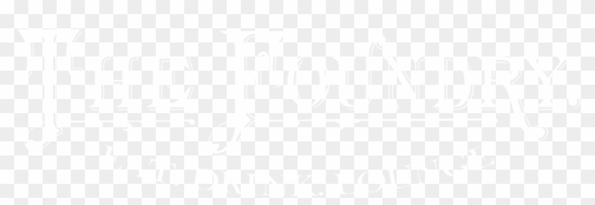 The Foundry Fl The Foundry Fl - Johns Hopkins Logo White Clipart