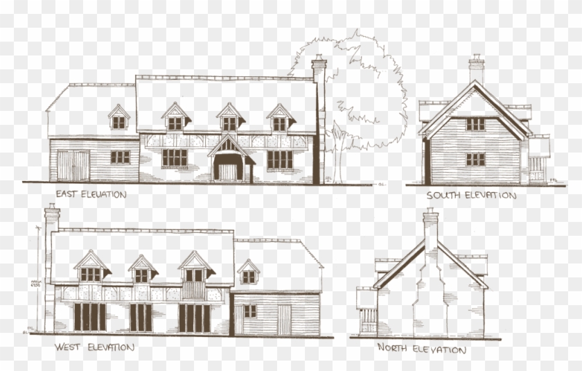 Oak Frame House Designs And Floor Plans - Border Oak Floor Plans Clipart