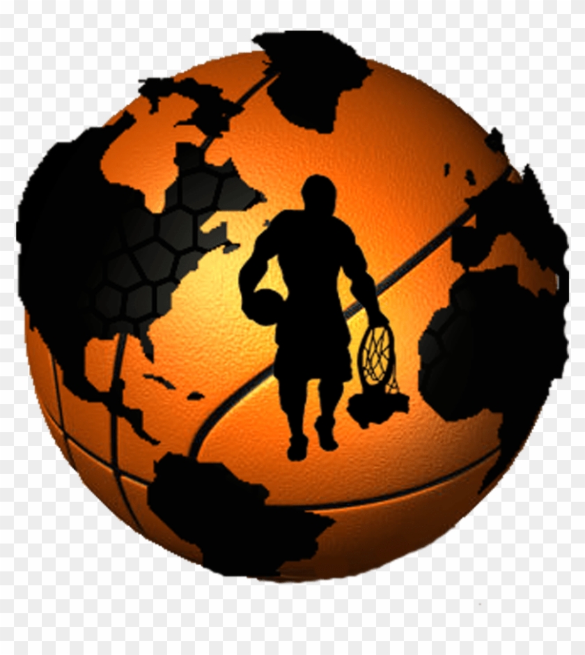 I Am Sure A Lot Of Players Can Relate To This Exchange - Basketball Globe Clipart #3669664