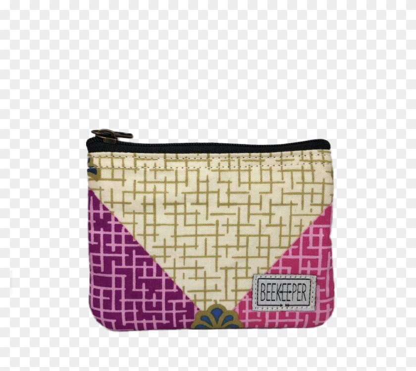 Plum Diamond Coin Purse - Coin Purse Clipart