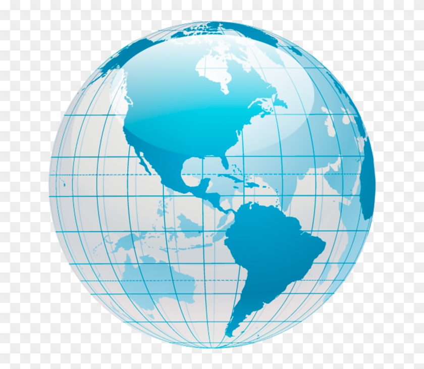 World Globe - Transparent Globe Clipart #3669924