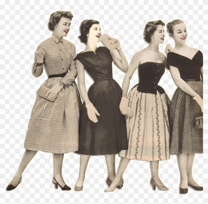 Of The 1950s Came In Like A Storm - Moda De 1950 En Mexico Clipart #3670038