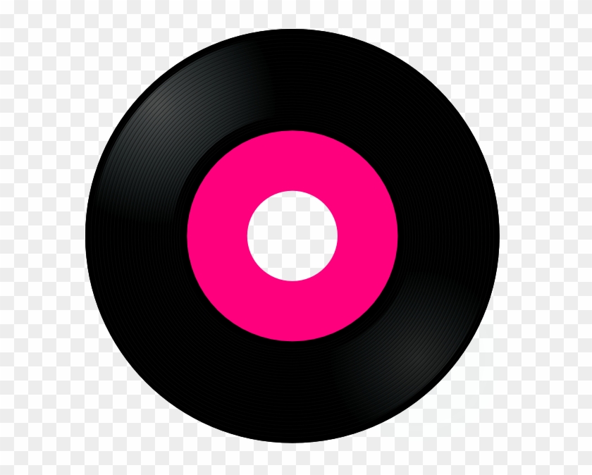50s Records Clipart - Circle - Png Download