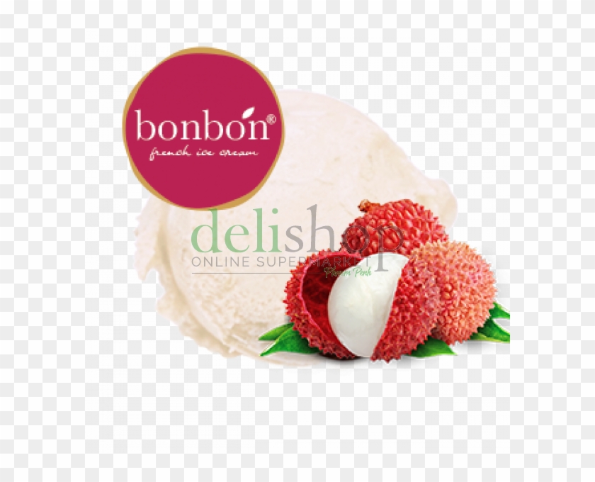 Bonbon Ice Cream - Lychee Png Clipart #3670393