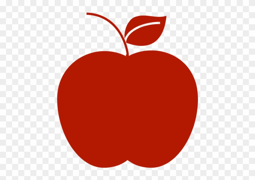 Black Apple - Easy Apple To Draw Clipart