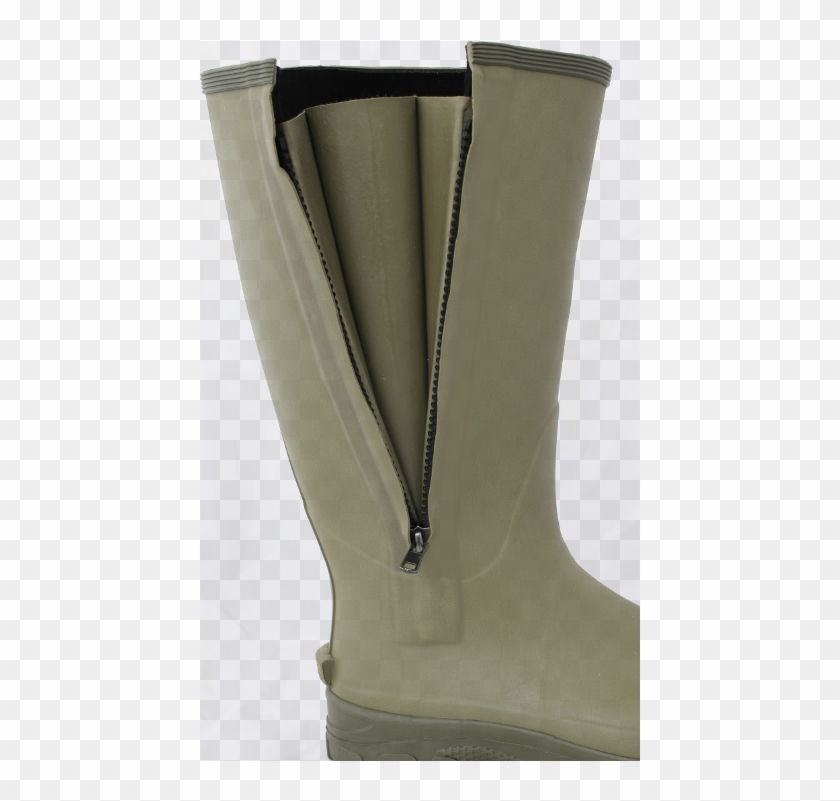Jack Pyke Ashcombe Con Cremallera Verde Wellington - Riding Boot Clipart