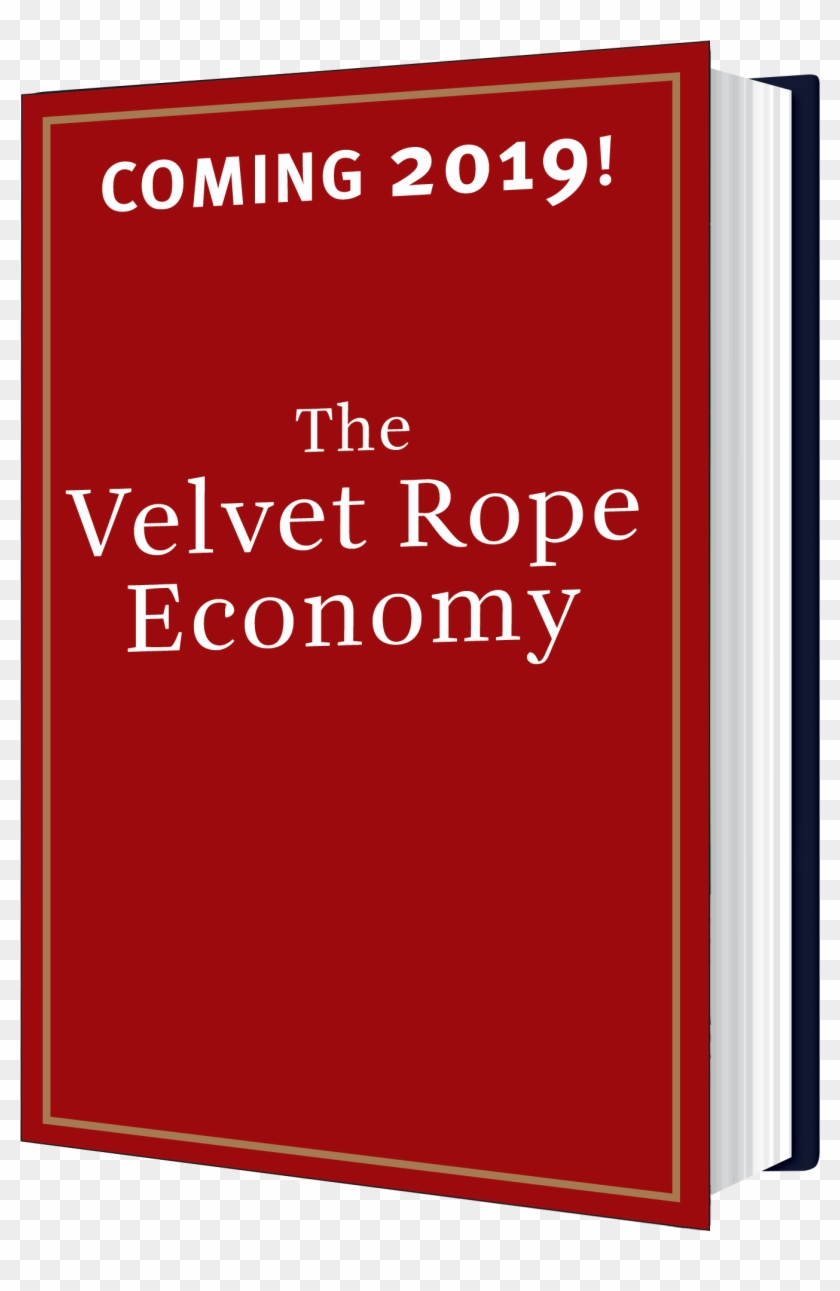 The Velvet Rope Economy - Book Cover Clipart #3671386
