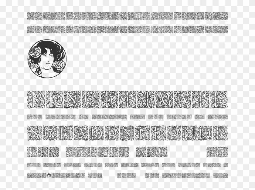 Arabesque Initialen - Bitmap Clipart #3671704