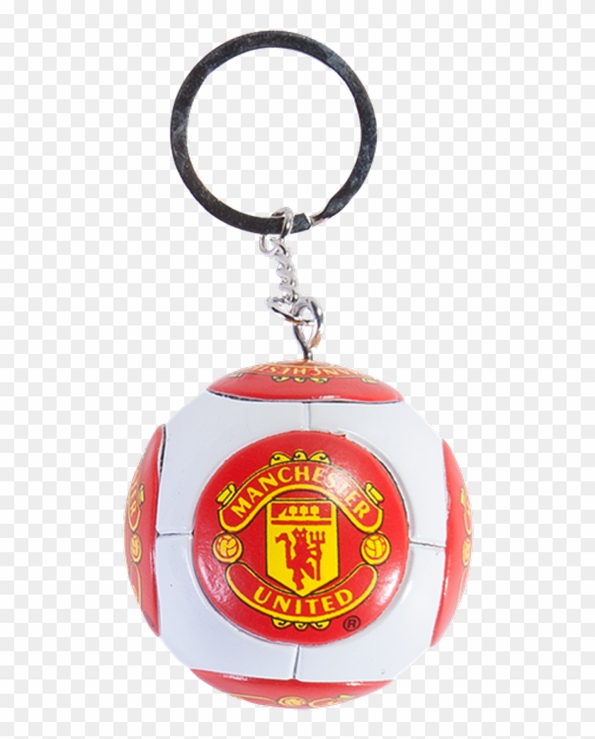 Manchester United Ball Keychain - Keychain Clipart