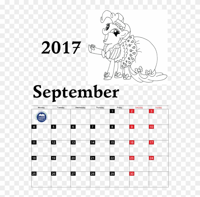 Free Printable Kids Calendar September 2017 85913 - December 2017 Calendar Coloring Page Clipart #3672346