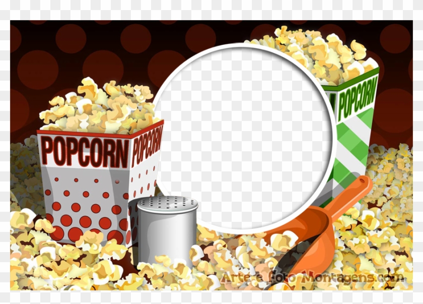Cinema Pipoca Pop Corn - Popcorn Clipart