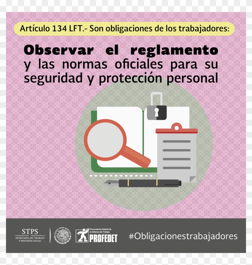 @profedet Te Recuerda Que Es Responsabilidad Del - Observar El Reglamento Clipart
