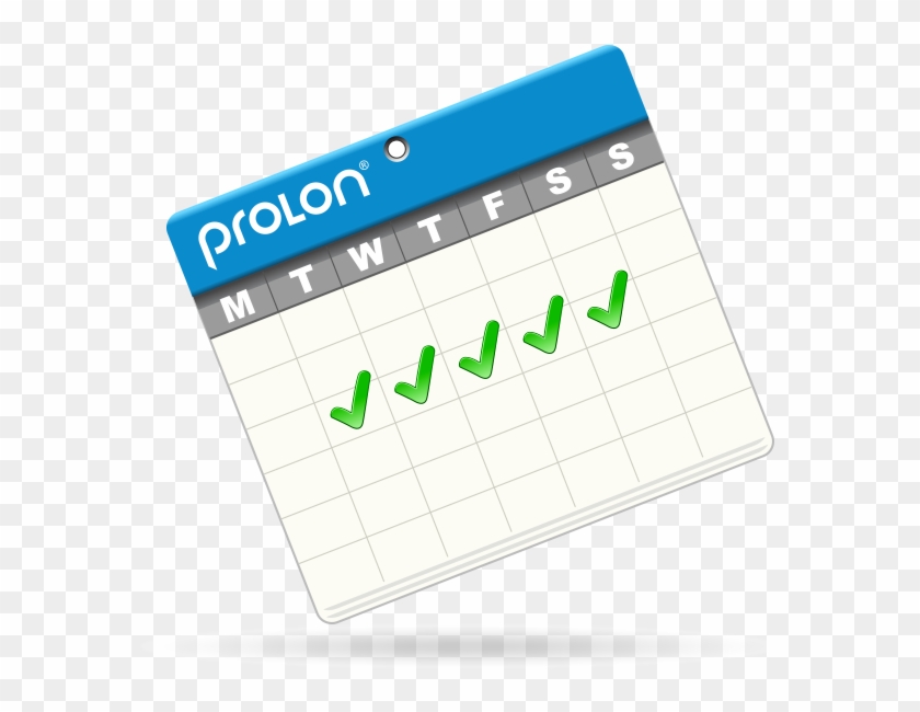 Prolon Calendar 1 - Slope Clipart