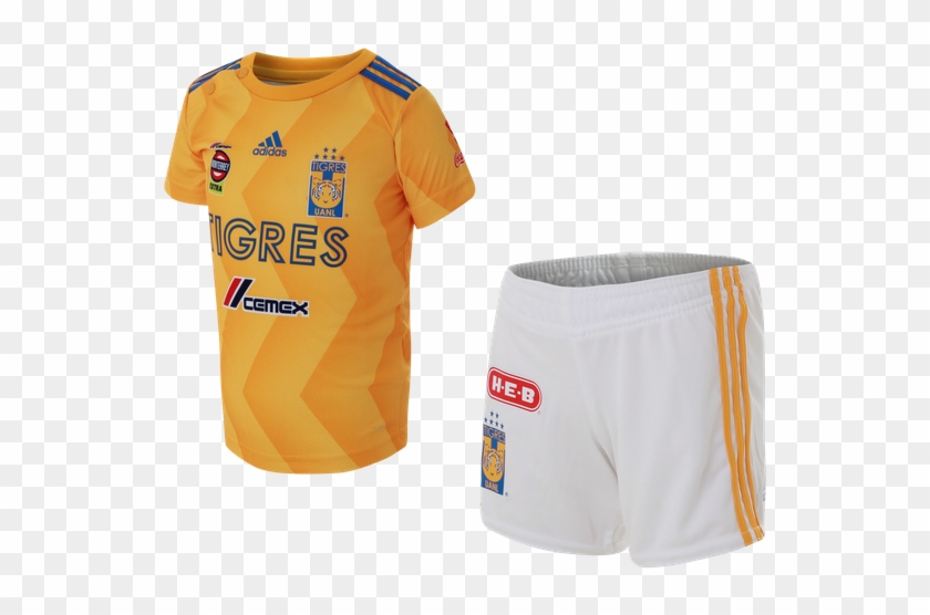 Conjunto Deportivo Adidas Futbol Tigres Uanl Local - Underpants Clipart #3672734
