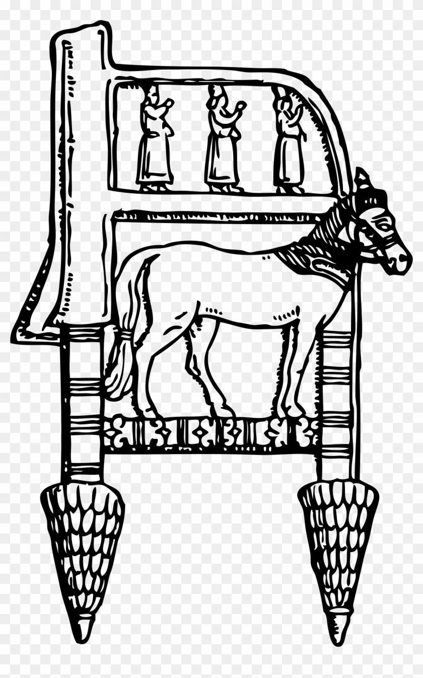 This Free Icons Png Design Of Assyrian Chair - Mesopotamia Furniture Clipart
