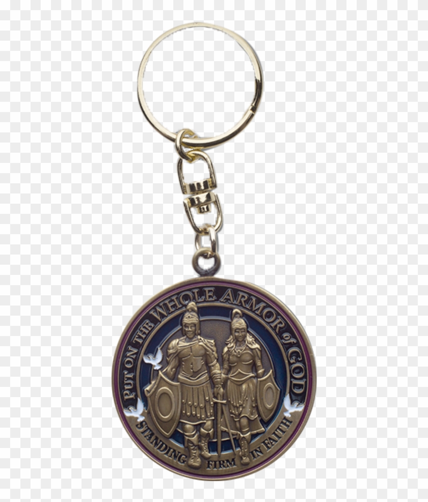 Armor Of God Swivel Keychain - Keychain Clipart