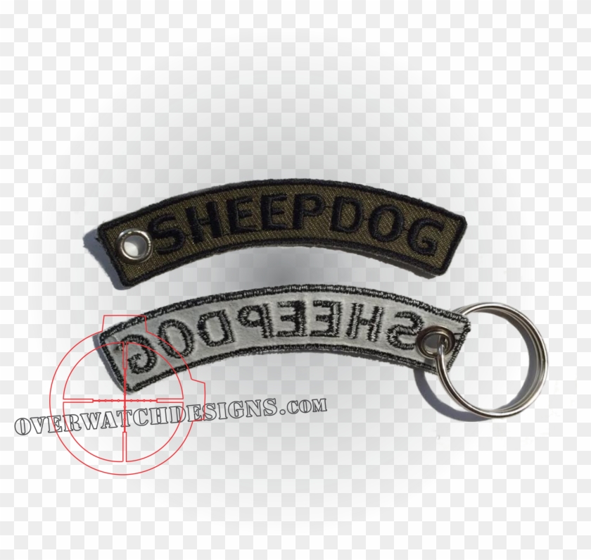 Sheepdog Keychain - Keychain Clipart