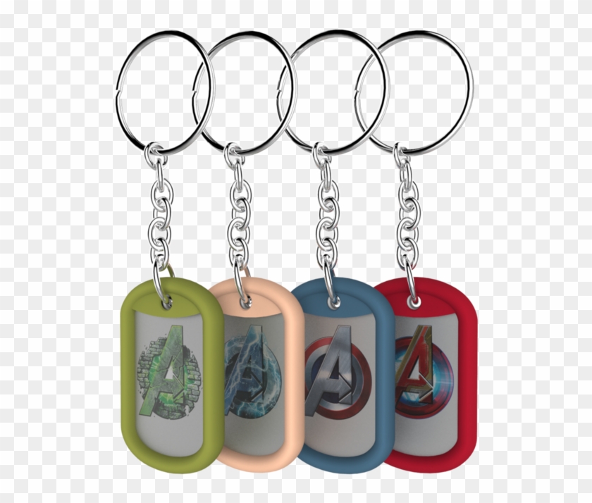 Closer Look At New Avengers - Key Chain Png File Clipart