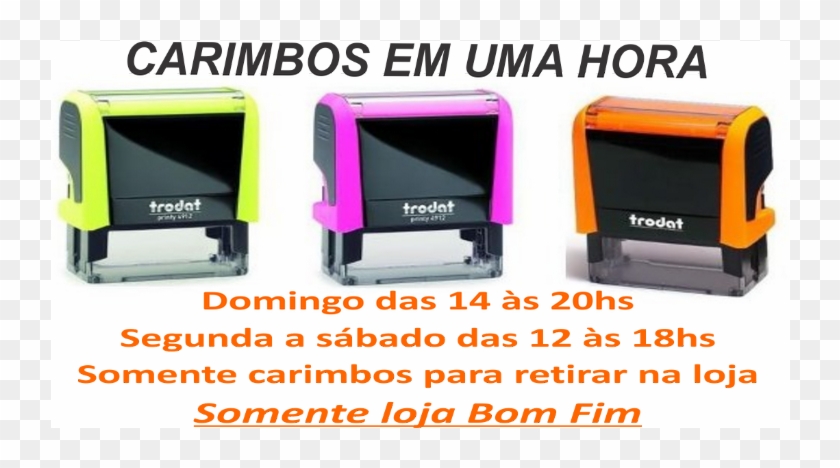 Carimbo - Trodat Printy 4911 Neon Clipart #3673170