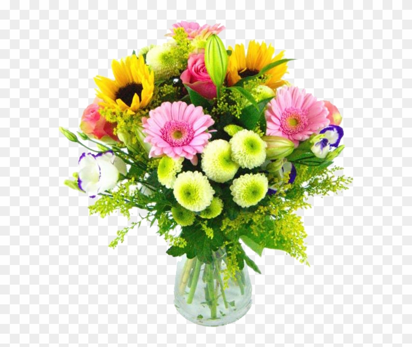 Rapidez, Calidad Y Frescura - Chrysanthemum Flower Bouquet Clipart