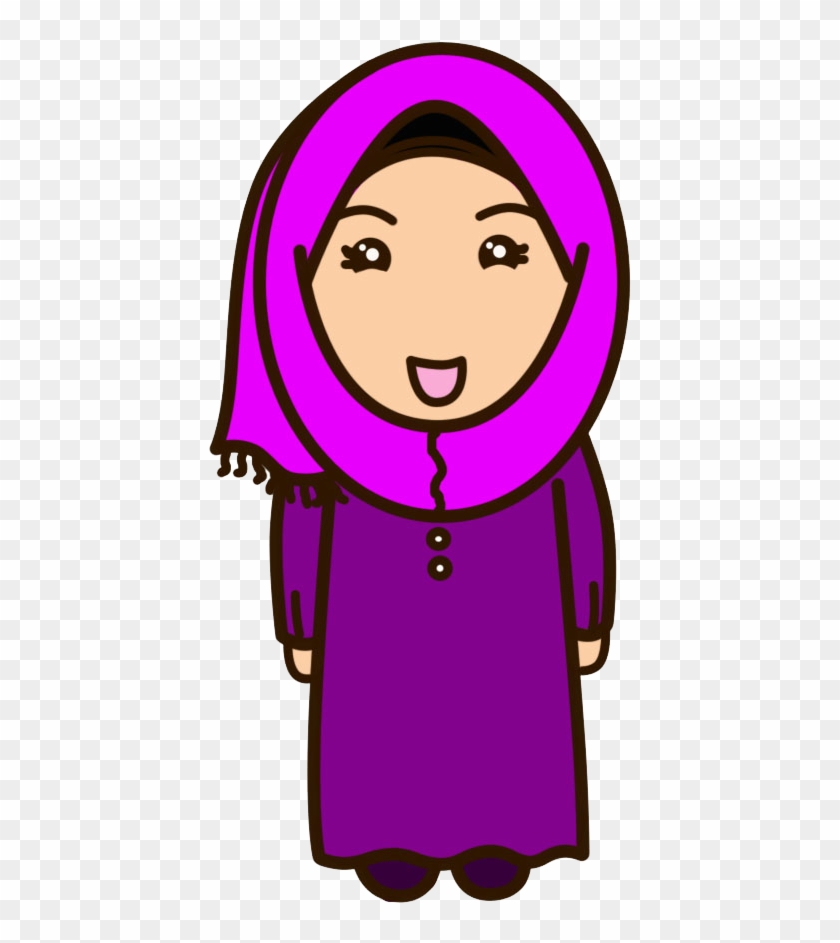 Pin Image Muslimah Cartoon Wallpaper Islamic Tattoo - Cartoon Clipart
