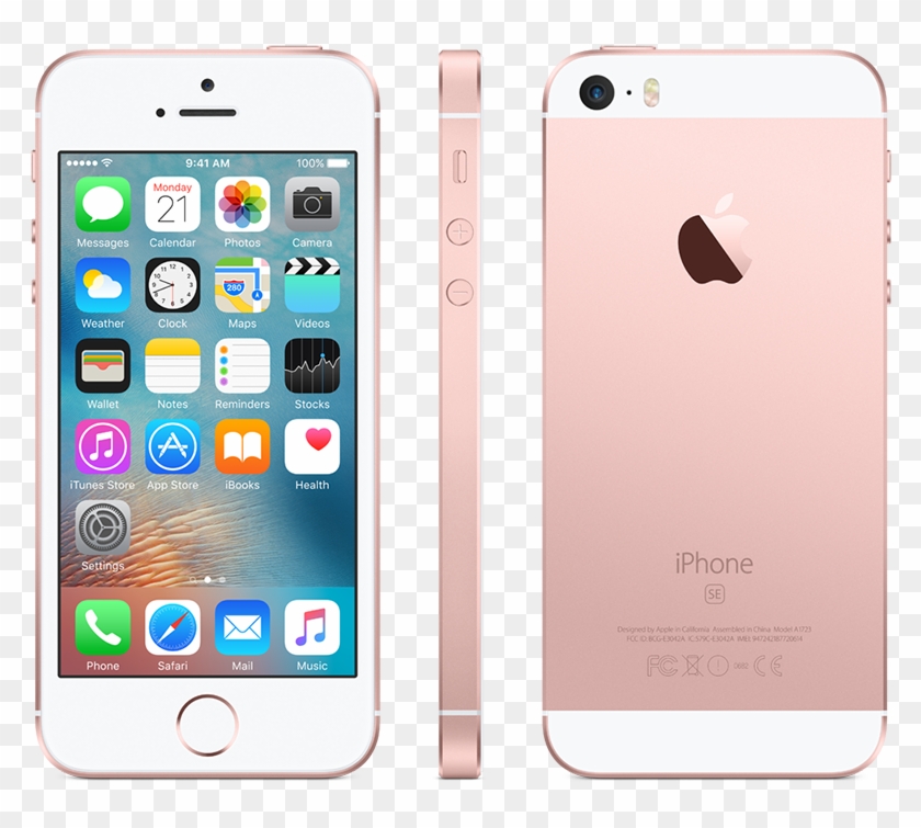 #iphonese #rosegold - Iphone 5c Rose Gold Clipart