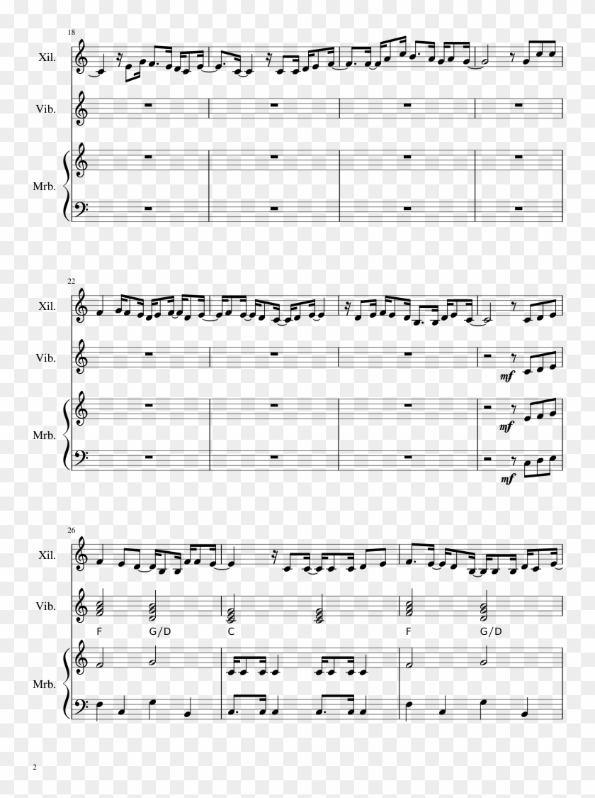 Pout Pourri De Carimbó Sheet Music Composed By Arr - Flight Of The Cosmic Hippo Sheet Music Clipart