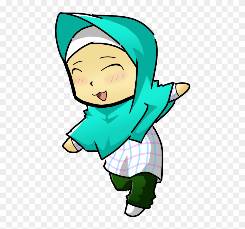 Free Icons Png - Anak Islam Kartun Png Clipart #3673603