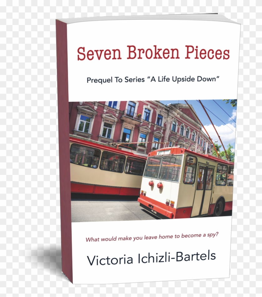 Seven Broken Pieces In 3d - Tram Clipart