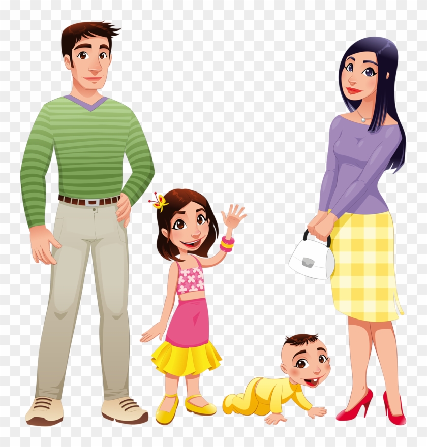 Фотки Feliz, Familia Dibujos, Murales Escolares, Imagenes - Imagenes De Papa Y Mama Clipart #3673768