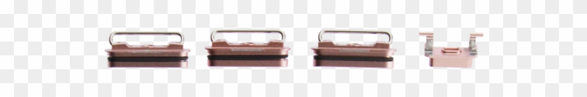 Rear Case Button Set For Iphone 6s Plus White/rose - Briefcase Clipart