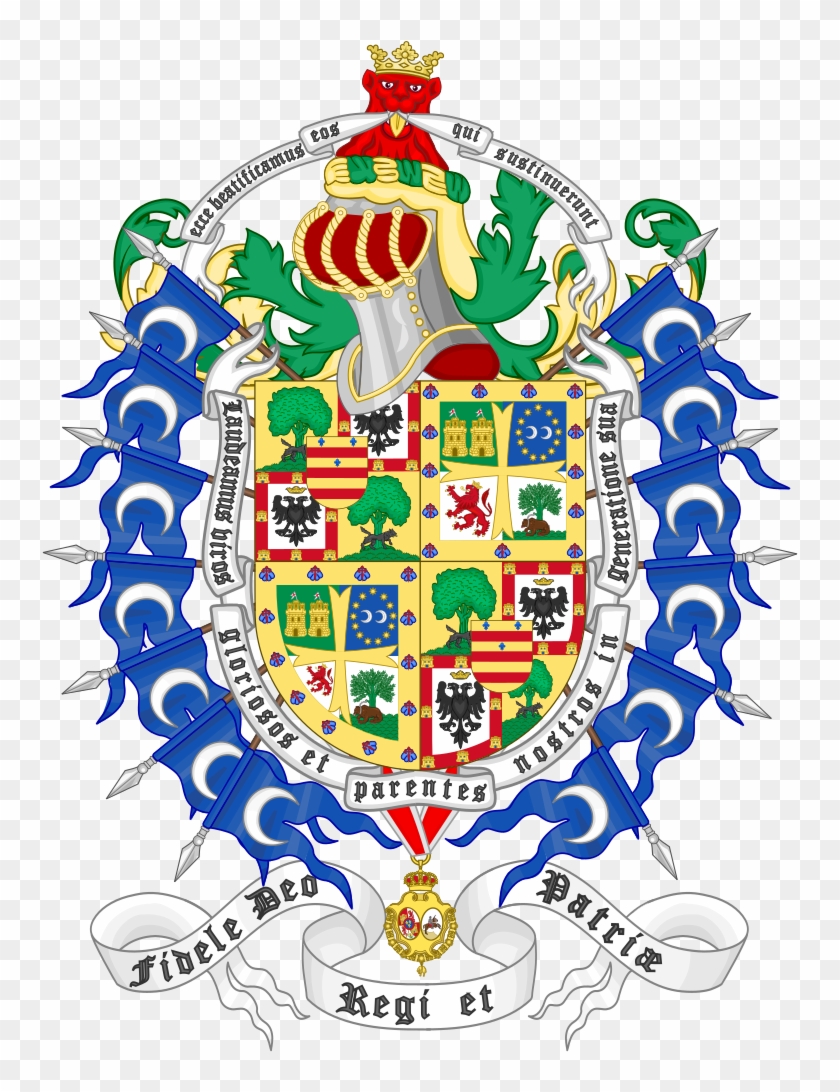 Coat Of Arms Of Jaime De Marichalar - Complex Coat Of Arms Clipart