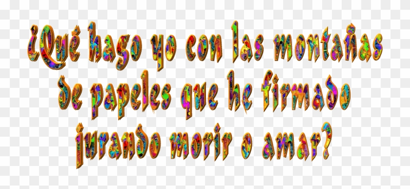 Qué Hago Yo Con Las Montañas De Papeles Clipart