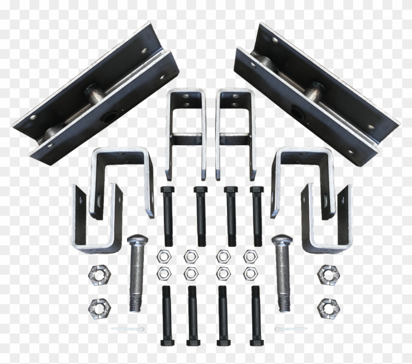 Trailer Tandem Slipper Hanger Kit - Grille Clipart