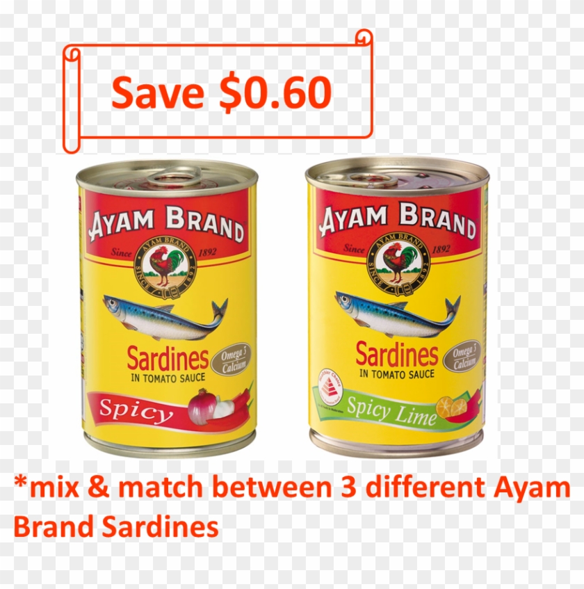 Sardinestasty425g-pr - - Grated Parmesan Clipart #3674957