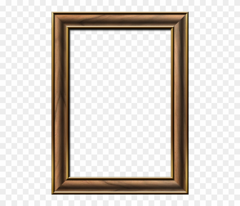 Marcos De Madera Png - Large Picture Frame Clipart #3675732