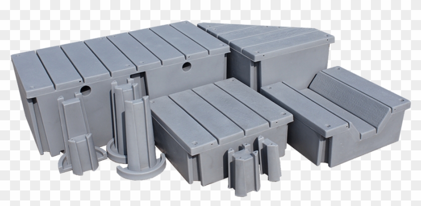 Molded Plastic Docks - Wood Clipart #3675801