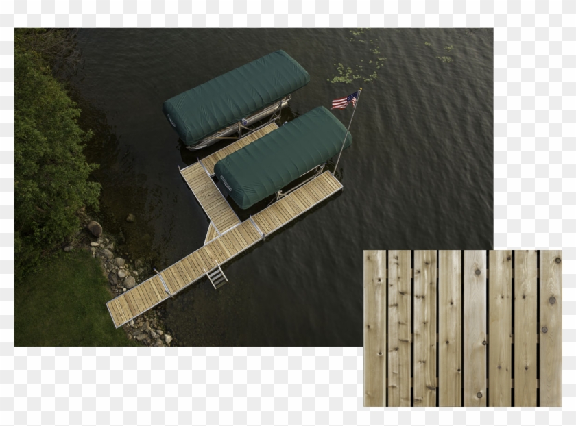 Shoremaster Rs4 With Cedar Decking - Plank Clipart #3675906