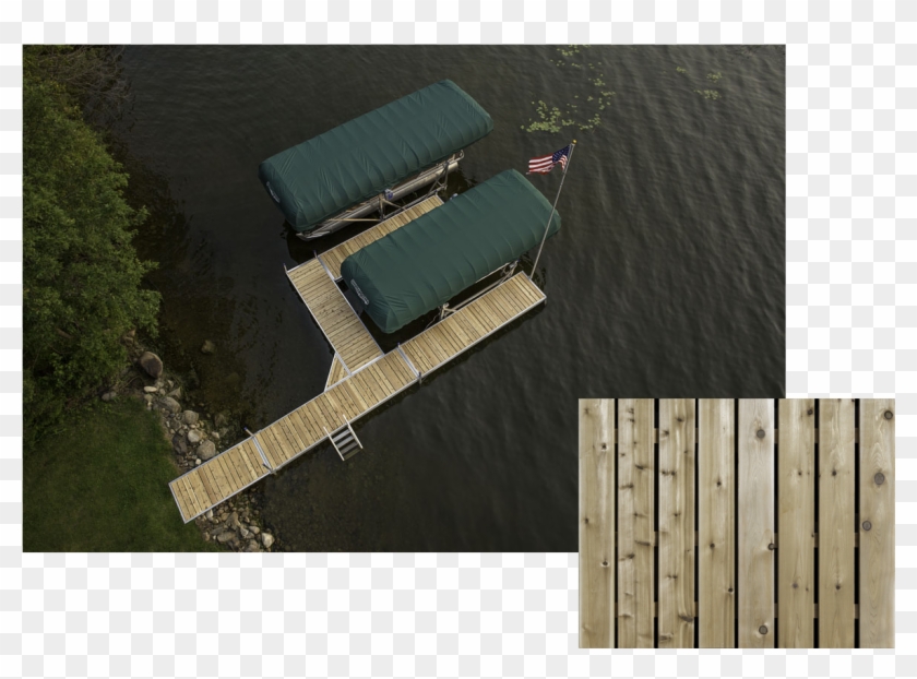 Shoremaster Rs4 With Cedar Decking - Plank Clipart