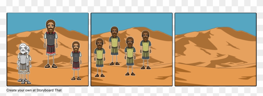 David And Goliath - Rock Pocket Mouse Cartoon Clipart