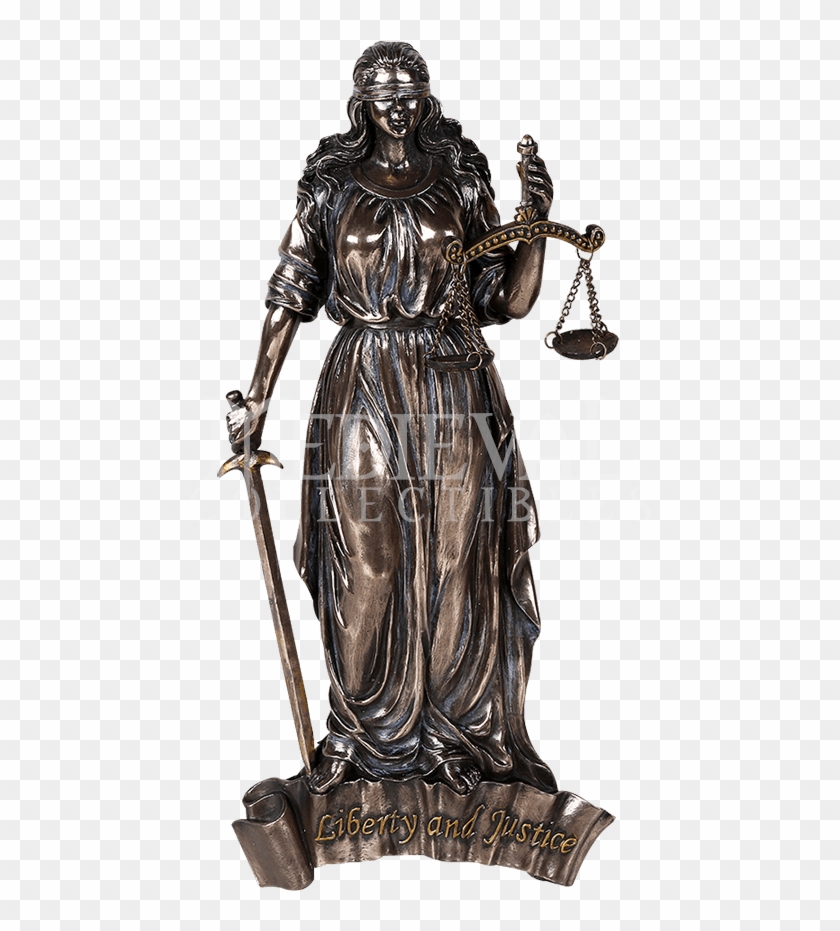 Lady Justice Wall Plaque Cc By Medieval Collectibles - Statue Clipart #3676457