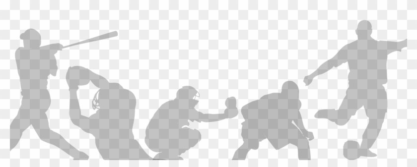 Sports Figures Shadow - Shadow Clipart