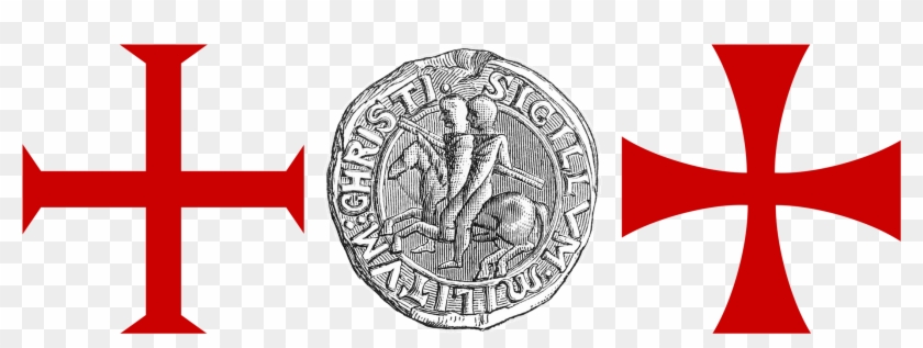 Templar Cross Png Transparent Background - Coin Clipart