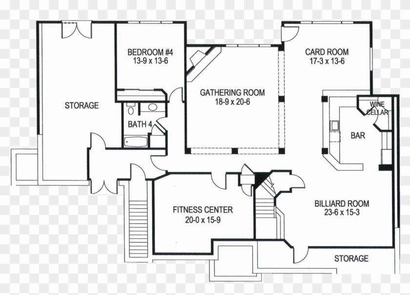 Start Building Your Custom Home With David & Goliath - Floor Plan Clipart #3676911
